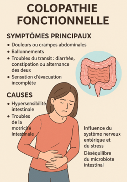 Colopathie : causes et symptômes