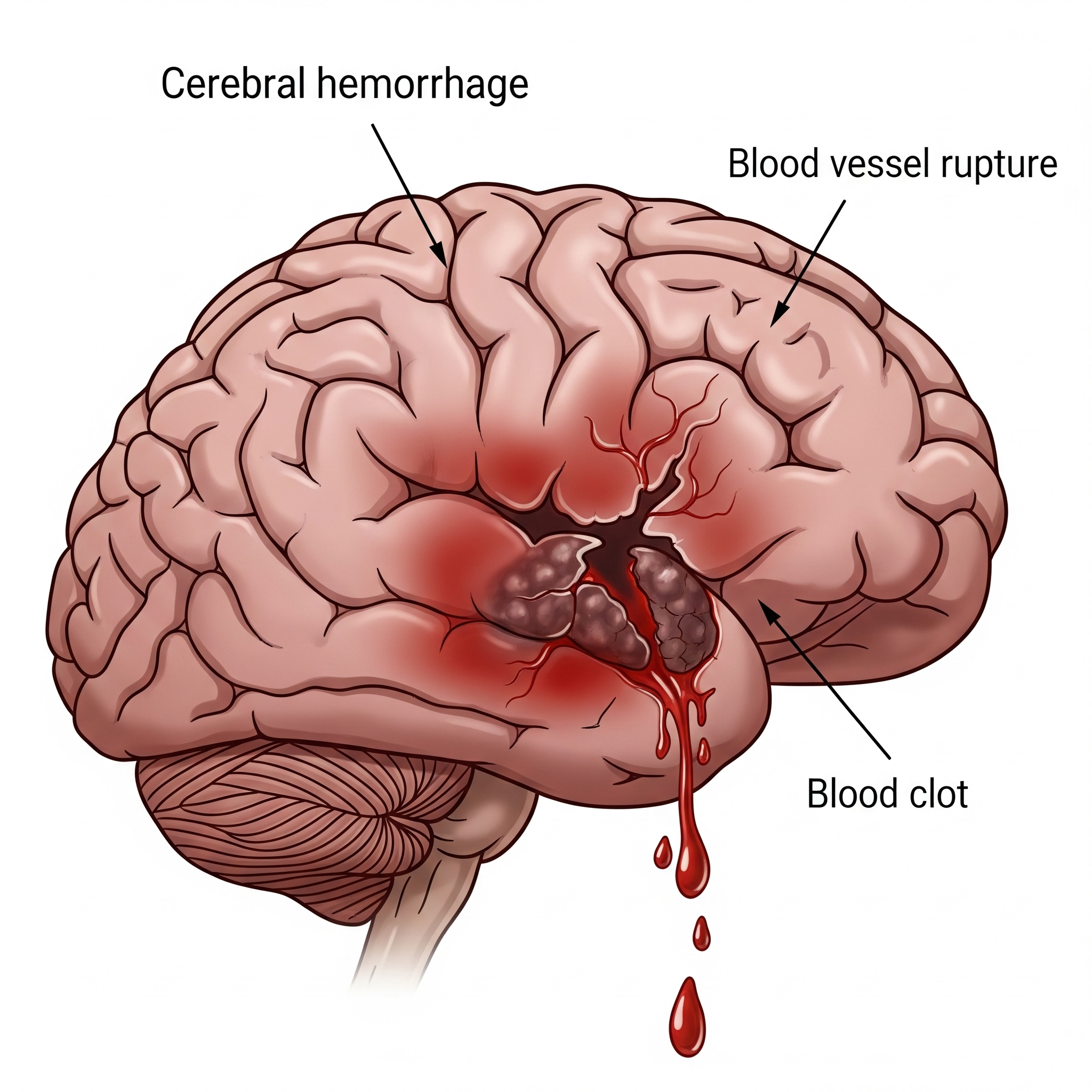 Hémorragie Cérébrale Symptômes Causes Traitement